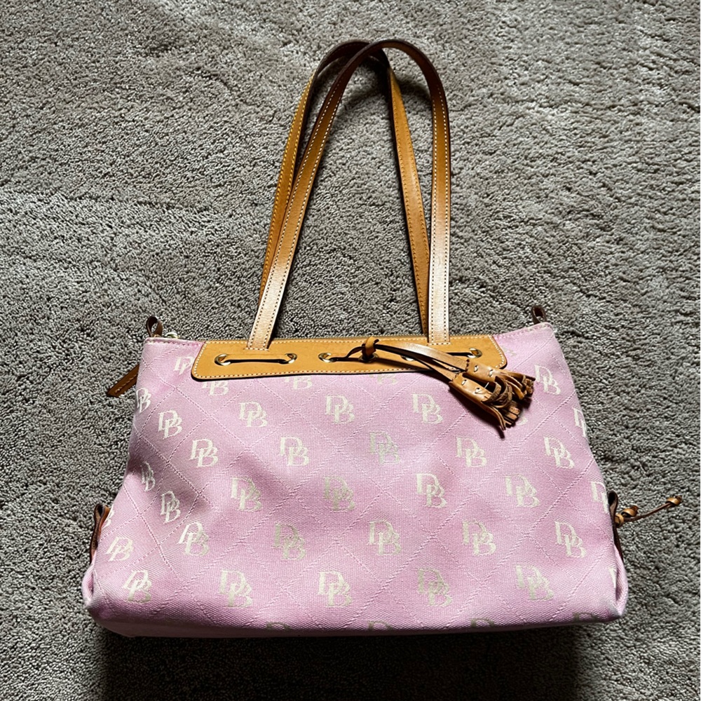 Dooney and Bourke Vintage Monogram Shoulder Bag